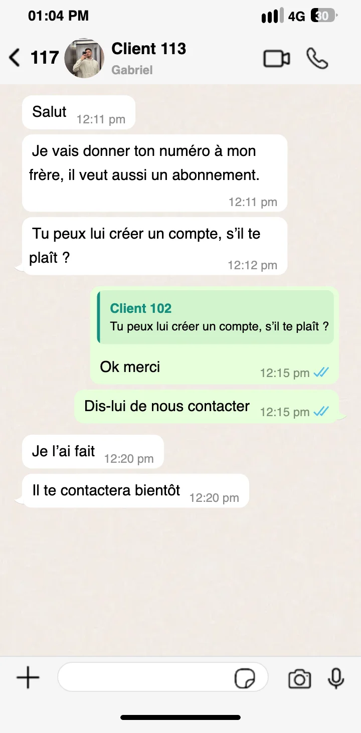 Témoignage d'un abonné sur le support URL IPTV